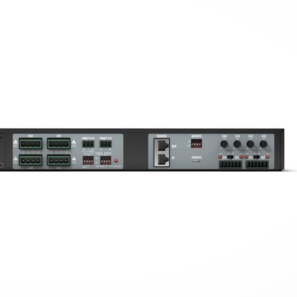 LD Systems IPA412T 4-channel Hybrid DSP Installation Amplifier 4 x 120W 4 Ohm 70V/100V - Gambar 3