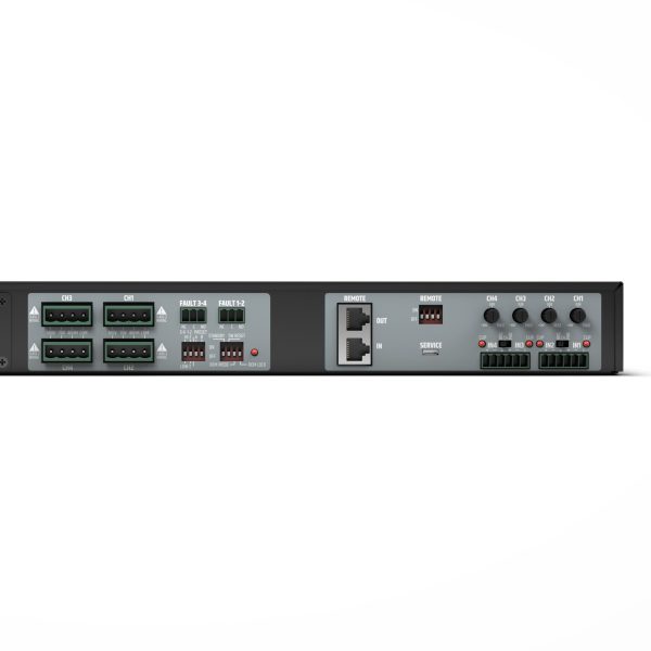 LD Systems IPA424T 4-channel Hybrid DSP Installation Amplifier 4 x 240W 4 Ohm 70V/100V - Gambar 3