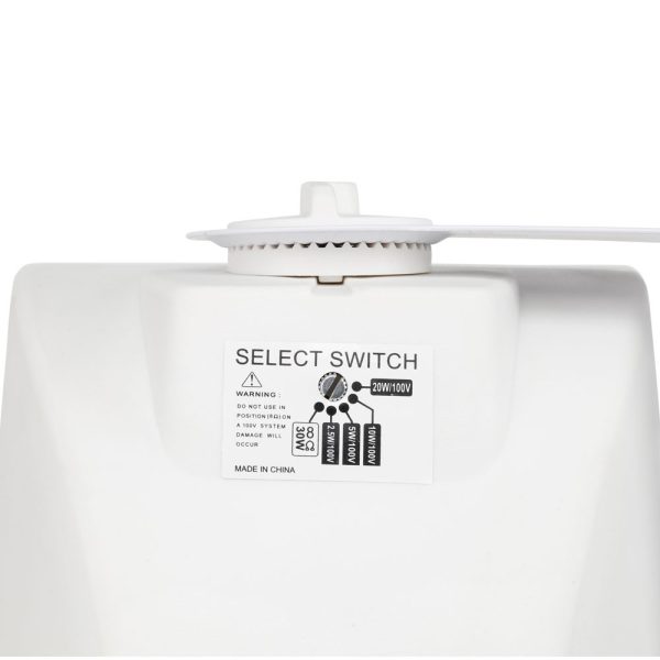 LD Systems CWMS 52 W 100V Contractor 2-Way Wall Mount Speaker - White - Gambar 3
