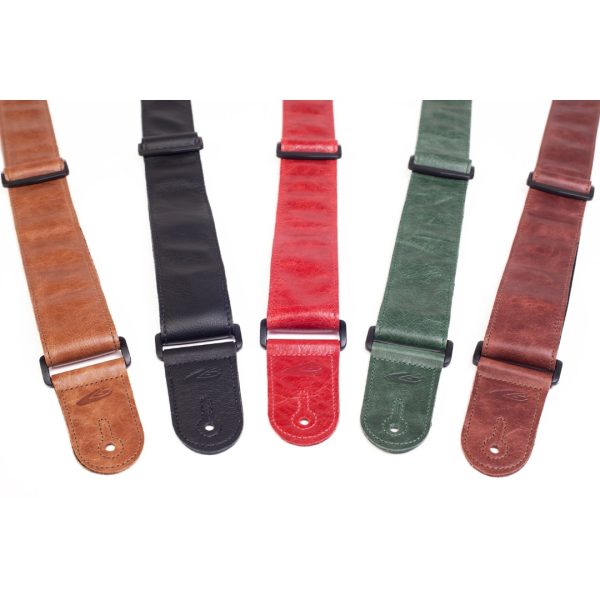 Leathergraft 2" Adjustable Straps - Honey - Gambar 2