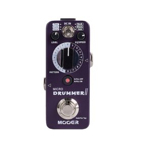 Mooer Pedal Micro Drummer II Digital Drum Machine