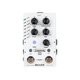 Mooer Looper X2 Stereo Electric/Acoustic Guitar/Bass Loop Pedal