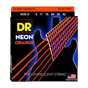 DR Strings, K3 Neon Hi-Def Orange Electric, NOE-9 (9-42)