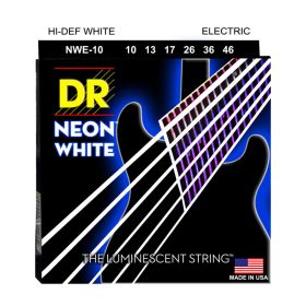 DR Strings, K3 Neon Hi-Def White Electric, NWE-10 (10-46)