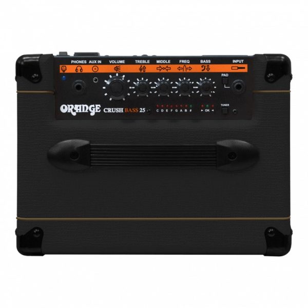 Orange Crush Bass 25 1x8 inch 25-watt Bass Combo Amp (Black) - Gambar 3