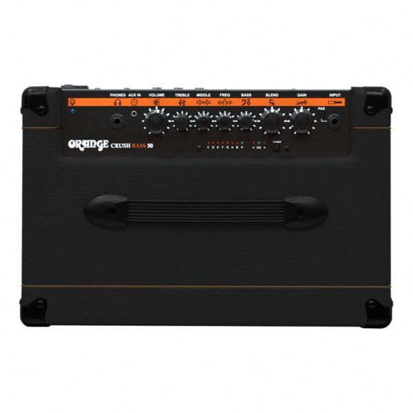 Orange Crush Bass 50 1x12" 50-watt Bass Combo Amp (Black) - Gambar 3