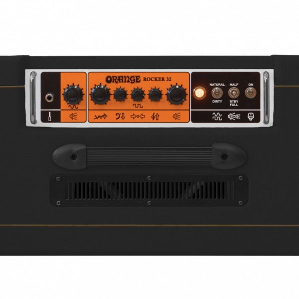 Orange Rocker 32 - 30watt - 2x10" Tube Guitar Amp Combo - Black - Gambar 2
