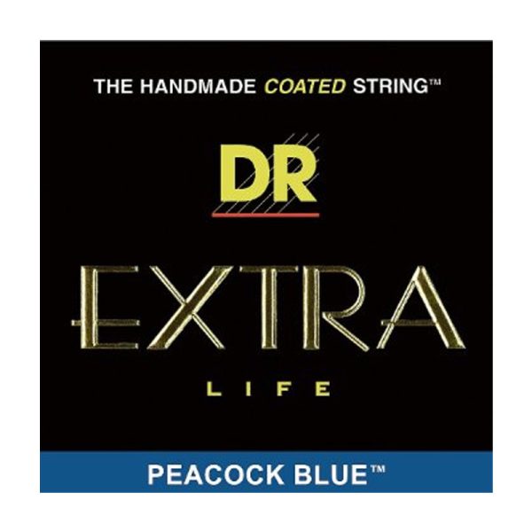DR Strings, K3 Peacock Blue Electric, PBE-9 (9-42)