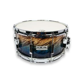 Pork Pie Percussion USA Birch Snare Drum 7"x 14" in Blue Fade Dip finishes