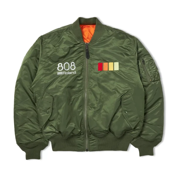 Roland Lifestyle 808 Flight Jacket - Sage (L) (Acc)