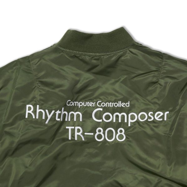 Roland Lifestyle 808 Flight Jacket - Sage (L) (Acc) - Gambar 4