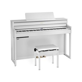 Roland HP704 Digital Piano - White