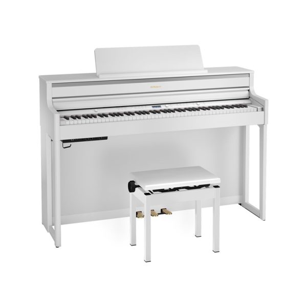Roland HP704 Digital Piano - White