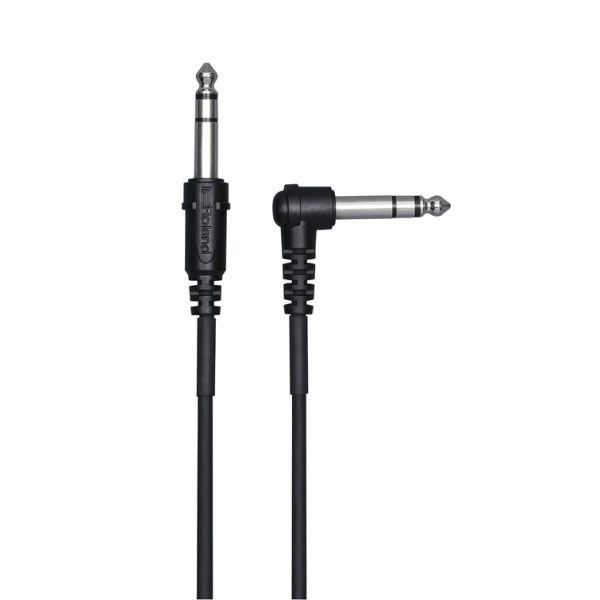 Roland PCS-5-TRA 1/4-inch TRS Male to 1/4-inch TRS Male Right Angle Percussion Trigger Cable - 5 ft/1,5m - Gambar 2