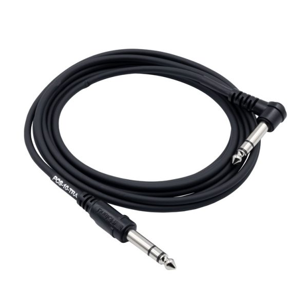 Roland PCS-5-TRA 1/4-inch TRS Male to 1/4-inch TRS Male Right Angle Percussion Trigger Cable - 5 ft/1,5m - Gambar 3