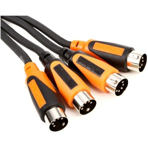 Roland RMIDI-B10 Black Series MIDI Cable - 10 foot/3 mtr - Gambar 3