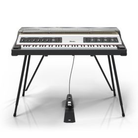 Rhodes MK8 Electric Piano Preamp With Effects FX Smoked Transparent Hood Black Panel