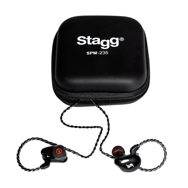 Stagg 2-DRIVER IN-EAR MONITORS TRANSPARENT - Gambar 6