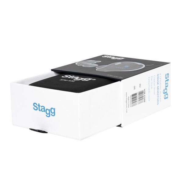Stagg 4-DRIVER IN-EAR MONITORS BLACK - Gambar 7