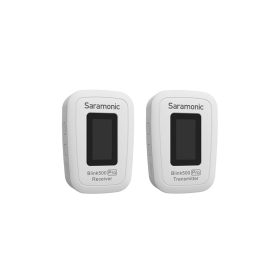 Saramonic Blink500 Pro B1W Digital Camera-Mount Wireless Omni Lavalier Mic System 2.4 GHz - White