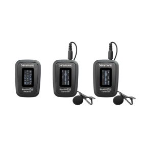 Saramonic Blink500 Pro B2 Digital Camera-Mount Wireless Omni Lavalier Microphone System 2.4 GHz