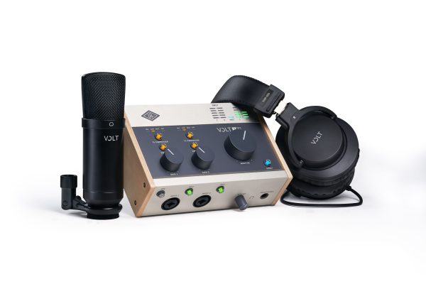 Universal Audio Volt 276 Studio Bundle with Mic, Headphones, Cable, Bundled Audio Software