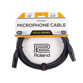 Roland RMC-G15 Gold Series Microphone Cable - 15 foot/4,5 mtr