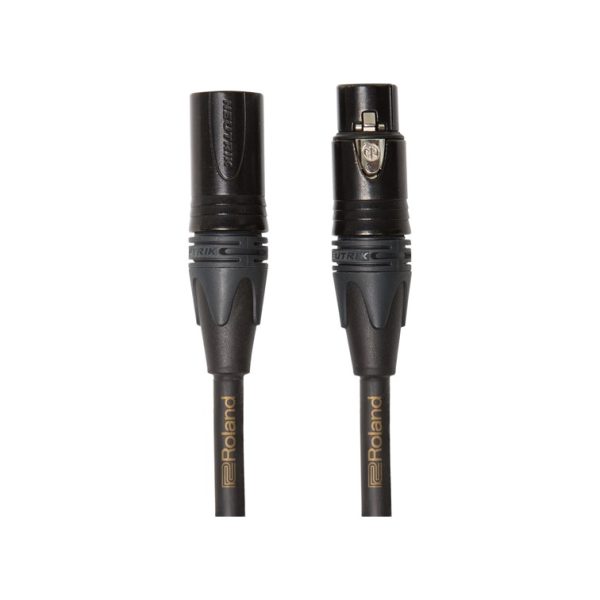 Roland RMC-G15 Gold Series Microphone Cable - 15 foot/4,5 mtr - Gambar 2
