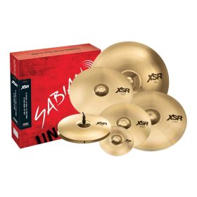 Sabian XSR Super Cymbal Set - 14/14/16/20 inch - with Free 10" Splash and 18" Fast Crash