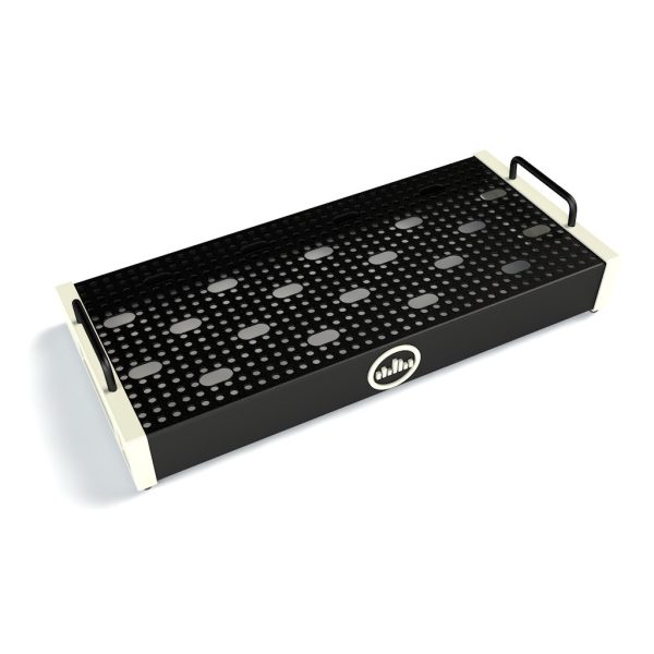 Temple Audio Design Solo 18 Pedal Board with case (Vintage White) - Gambar 2