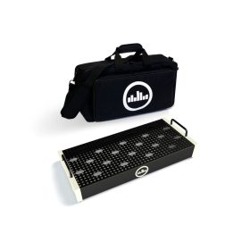 Temple Audio Design Solo 18 Pedal Board with case (Vintage White)