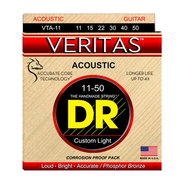 DR Strings Veritas Phospor Bronze Acoustic Light VTA-11 (11-50)