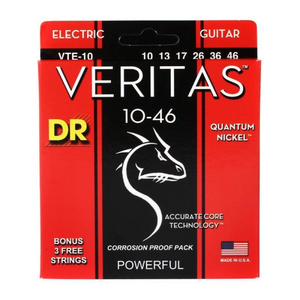 DR Strings VERITAS Quantum Nickel Electric Medium VTE-10 (10-46)