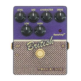 Tech 21 British, New Character Series Guitar Pedal British (Vintage British)