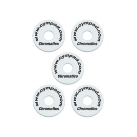 Cympad Chromatics set white,CS15/5-W