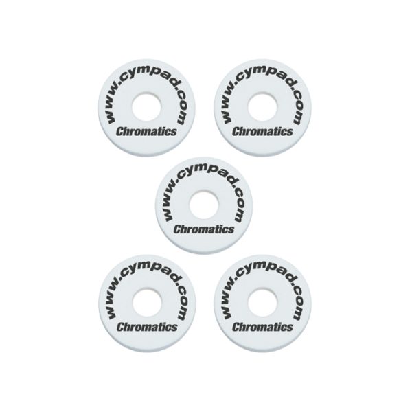 Cympad Chromatics set white,CS15/5-W