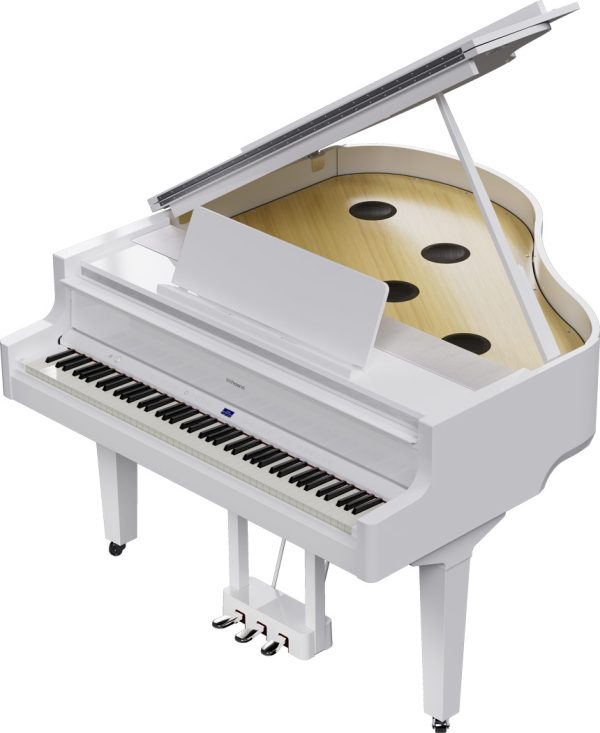 Roland GP-9M Premium Digital Grand Piano - Polished White - Gambar 3