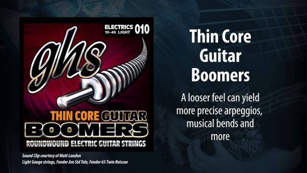 GHS Electric 6-STRING THIN CORE BOOMERS - Extra Light (TC-GBXL 9-42) - Gambar 3