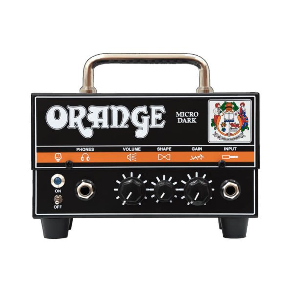 Orange Micro Dark 20W Hybrid Head (Black)