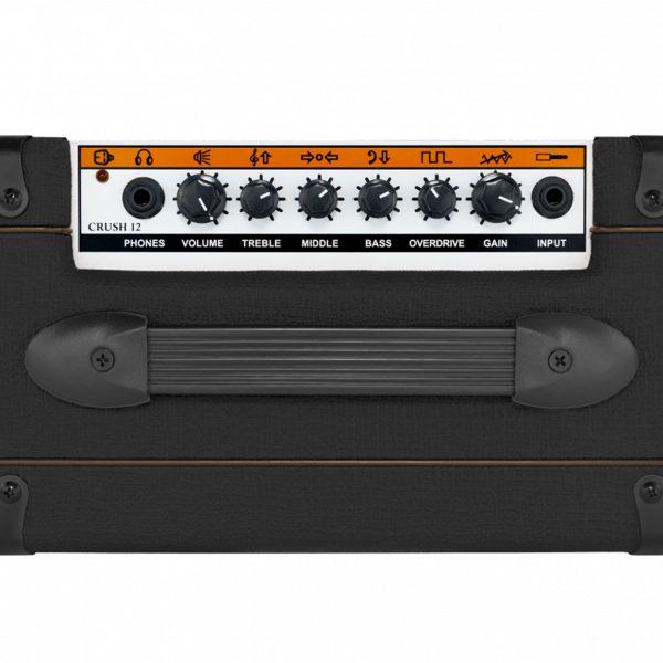 Orange Crush 12 Single Channel Guitar Amp Combo - Black - Gambar 2