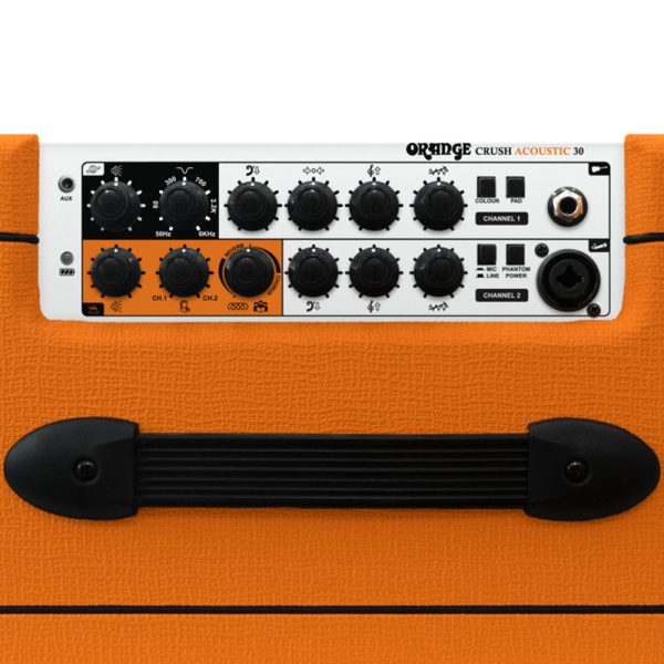 Orange Crush Acoustic 30 Twin Channel 30w 1 x 10 Acoustic Combo - Orange - Gambar 2