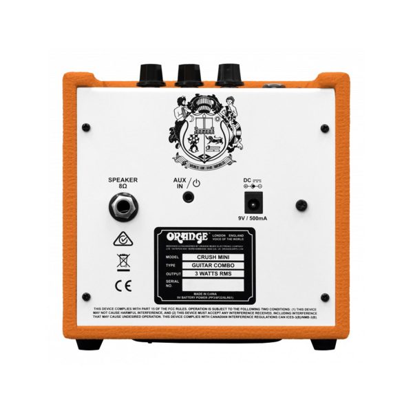 Orange Crush Mini 3 Watt Micro Amp - Orange - Gambar 2