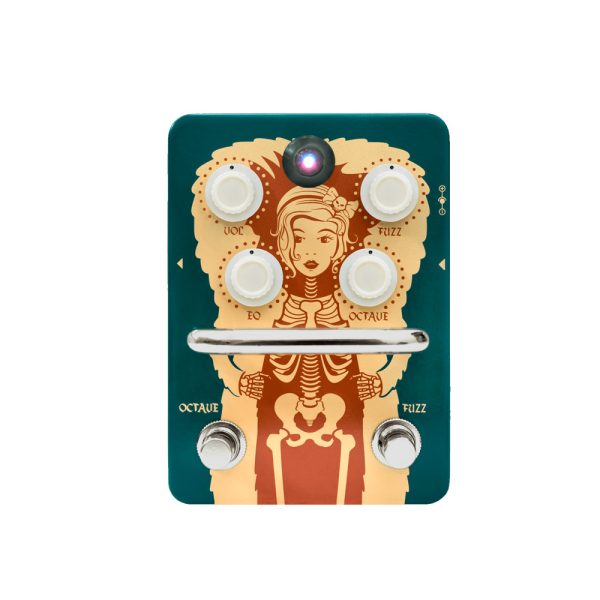 Orange Fur Coat Octave Fuzz Pedal