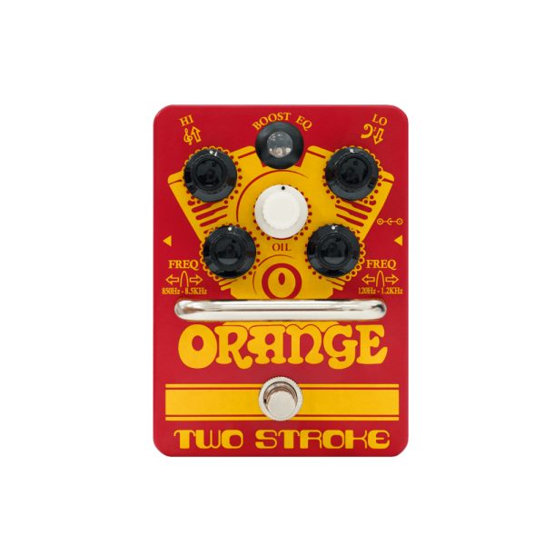 Orange Two Stroke Boost EQ Pedal