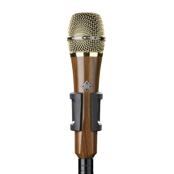 Telefunken M81 Cherry Body With Gold Grille Dynamic Microphone