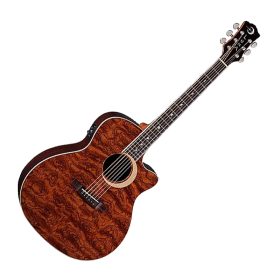 Luna Woodland Bubinga Cutaway Broadband