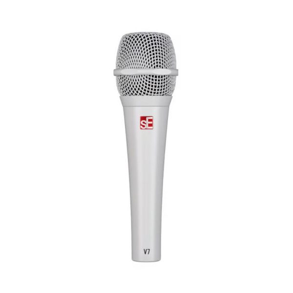 sE Electronics V7 Supercardioid Dynamic Handheld Vocal Microphone - White