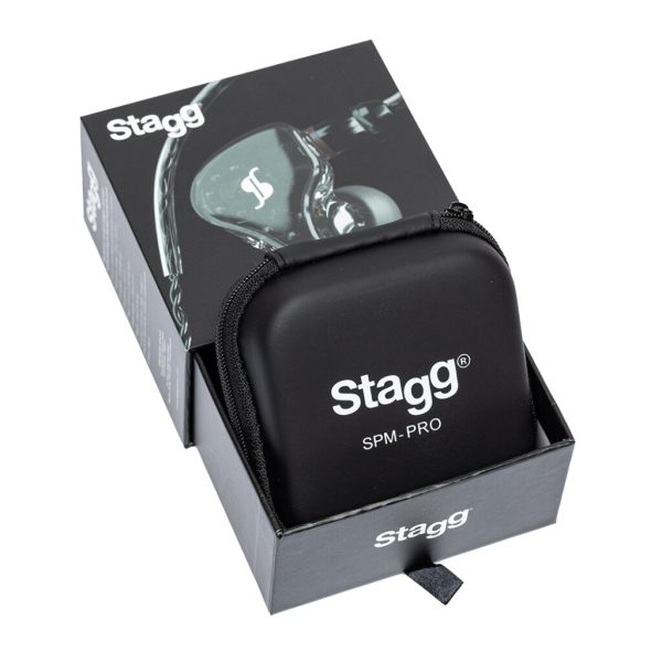 Stagg SPM-PRO-BK, Superior in-ear stage monitors with premium hybrid transducers - Black - Gambar 3