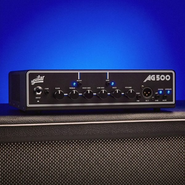 Aguilar AG500V2 Gen 2 500-watt Bass Amplifier Head - Gambar 3