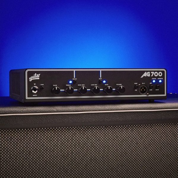 Aguilar AG700V2 Gen 2 700-watt Bass Amplifier Head - Gambar 3